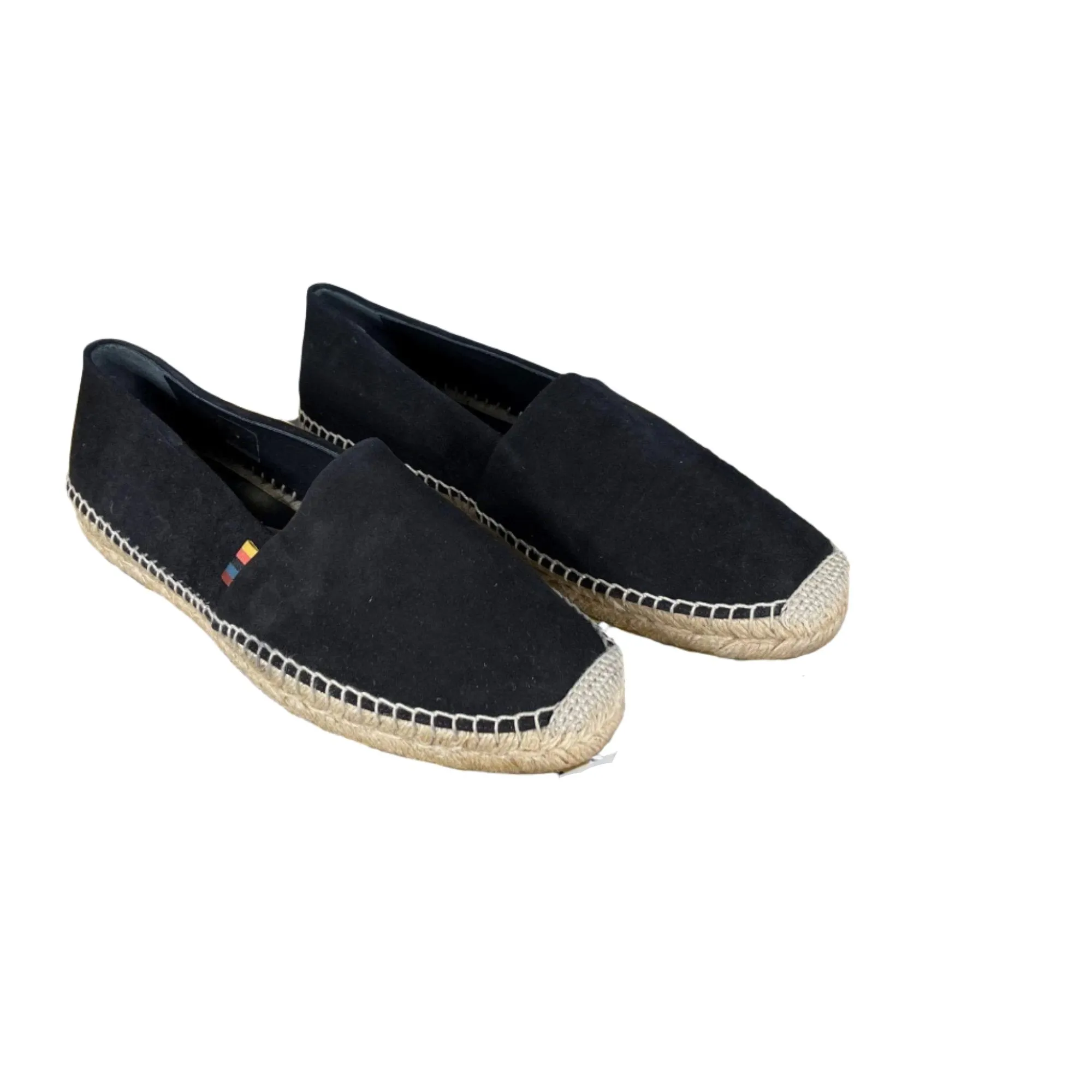 Paul Smith Mens SUN03 Sunny Black Leather Espadrilles