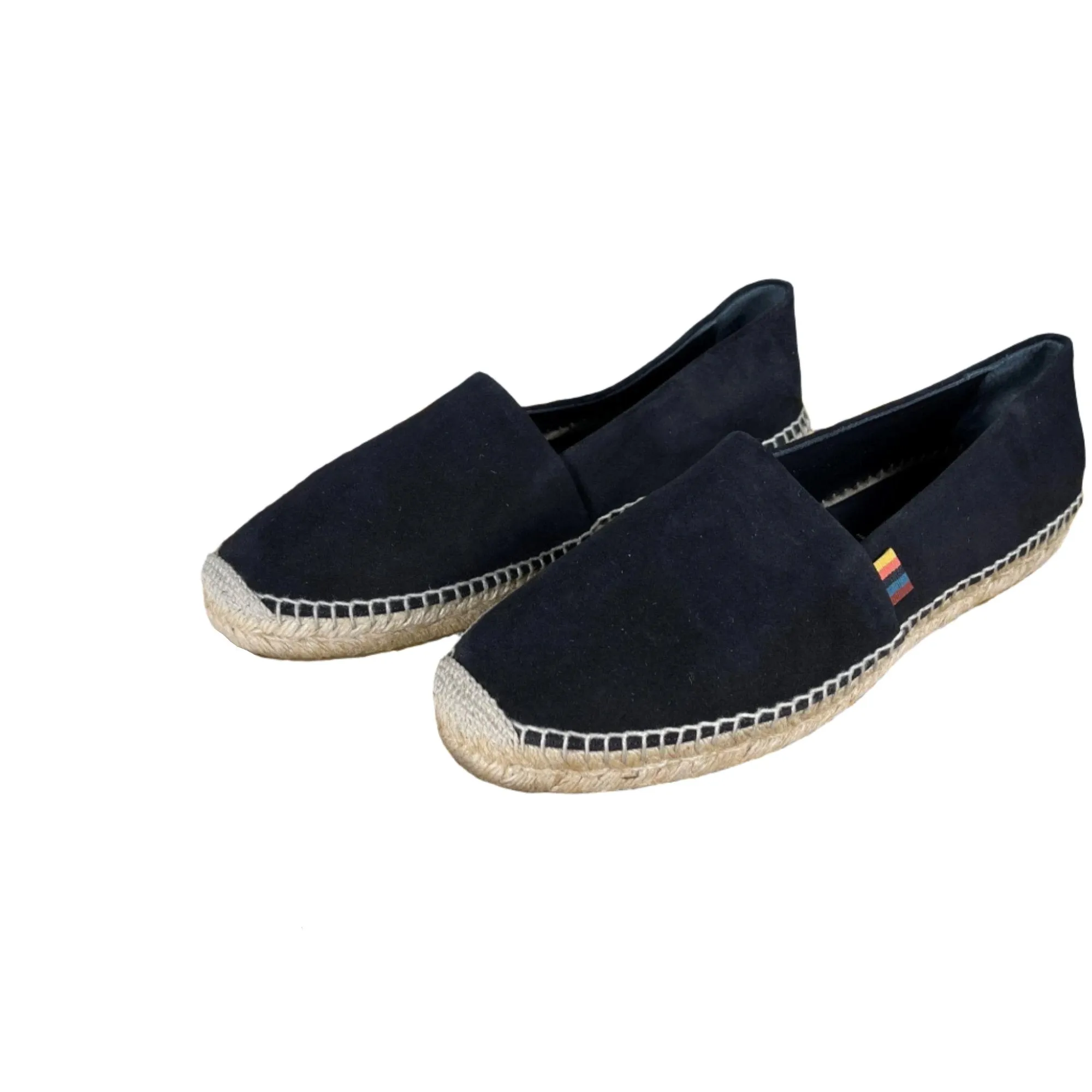 Paul Smith Mens SUN03 Sunny Black Leather Espadrilles