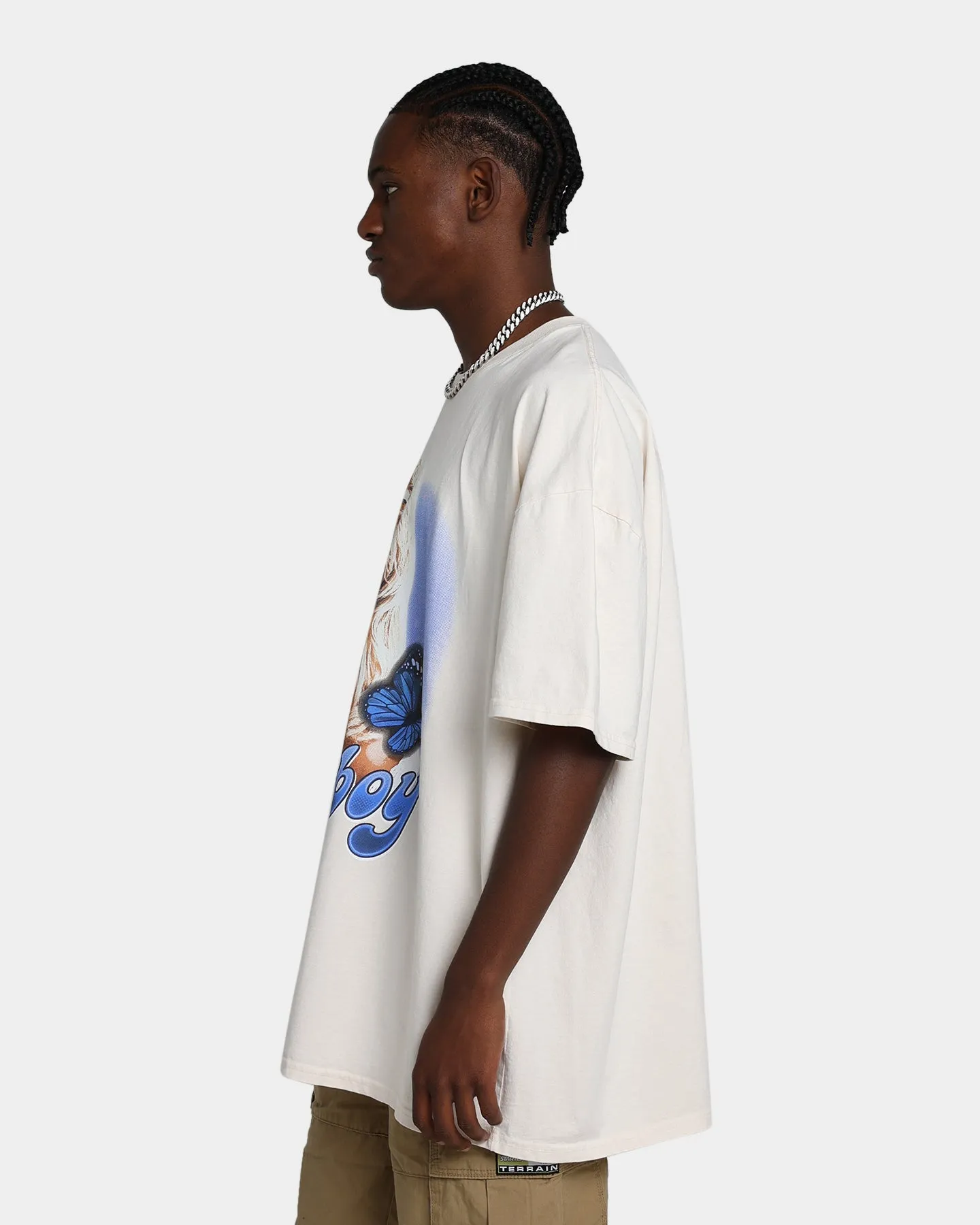 Playboy By CK Pleasure For All Vintage T-Shirt Off White