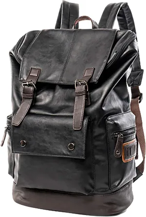 PU Leather Backpack for Men,Laptop Backpack for Travel College,Large Casual Daypacks for Women