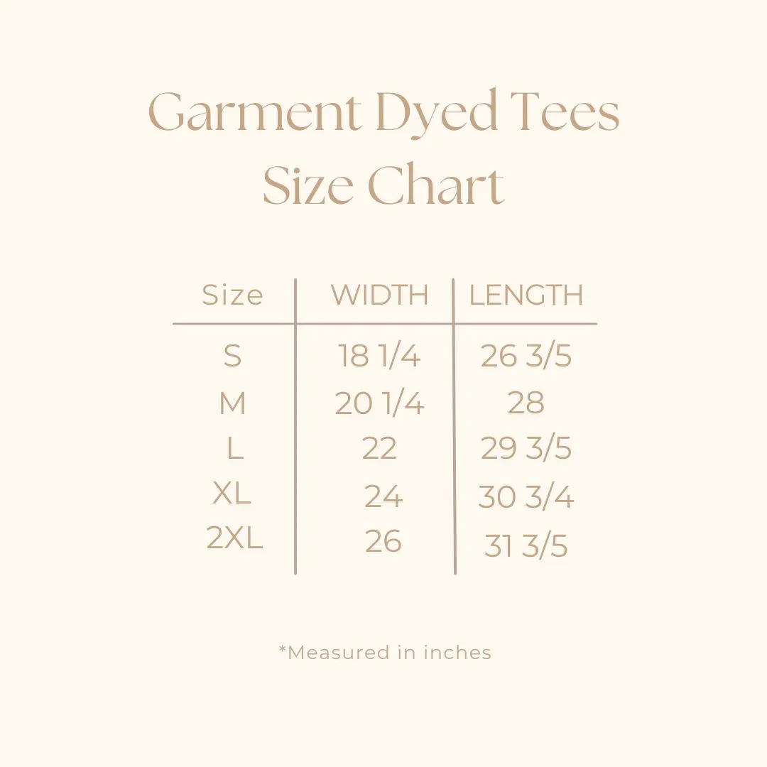 Pumpkin Vibes Stars | Garment Dyed Tee