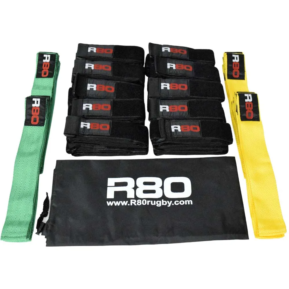 R80 Junior Rippa Rugby Sets for 20 Players
