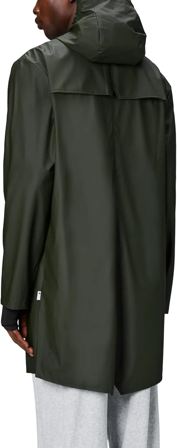 RAINS Long Jacket - Waterproof Jacket for Men and Women - Windproof Lightweight Coat Unisex, 2 Year Product Warranty