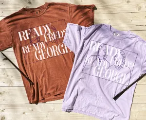 Ready Fred Ready George Garment Dyed Tee