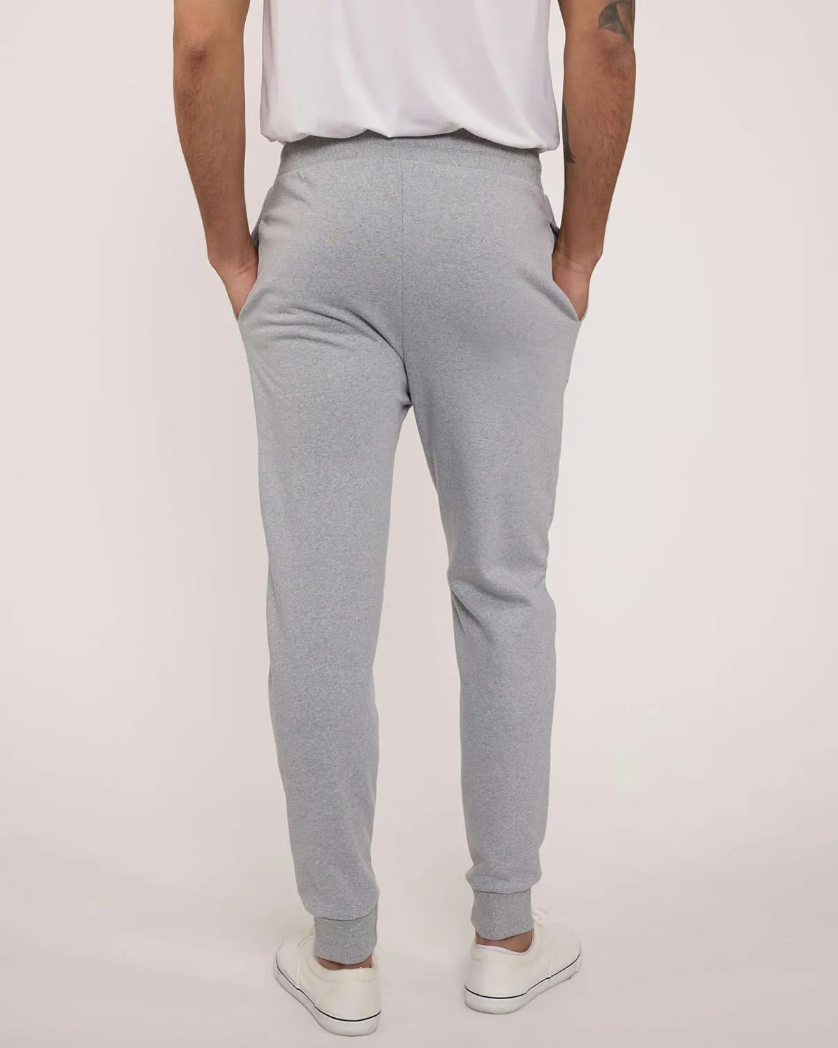Real Essentials 3 Pack: Men's Tech Fleece Ultra-Soft Jogger Athletic Sweatpants with Pockets (Available in Big & Tall)