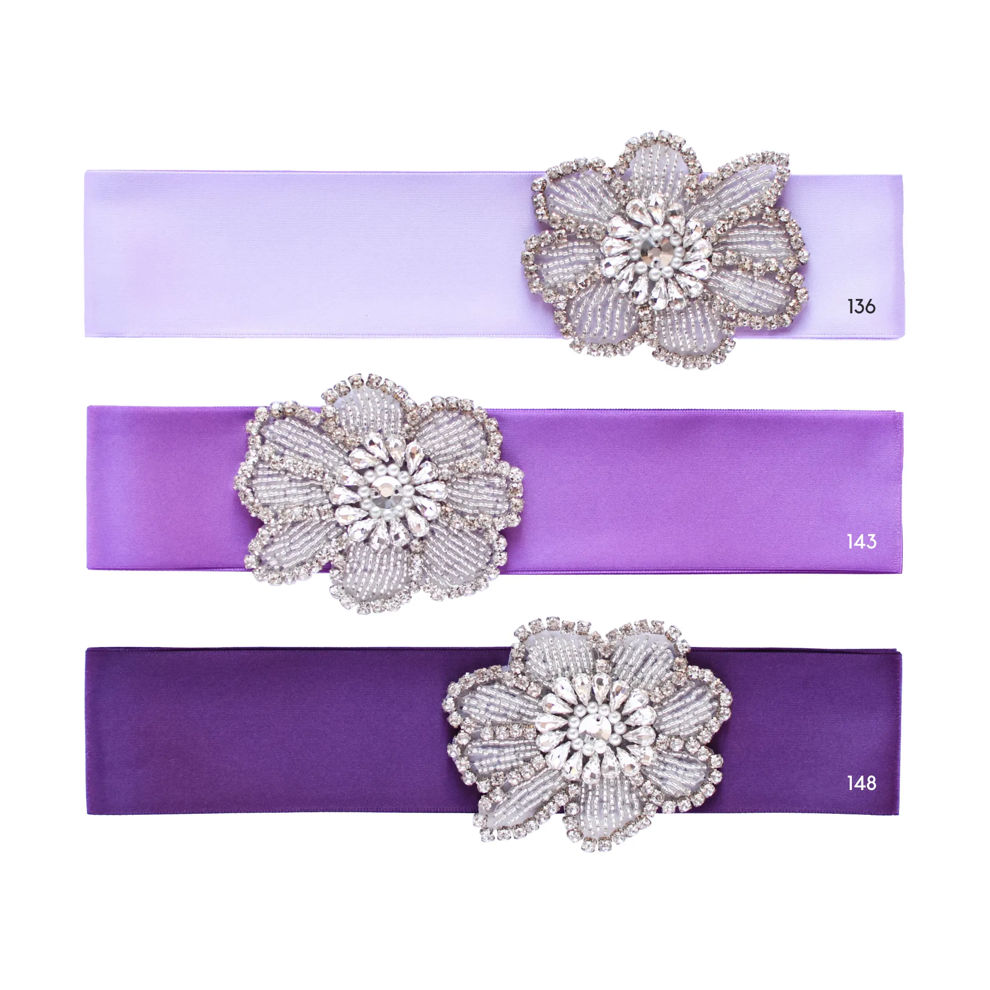 Rhinestone wedding belt - Style 123-1