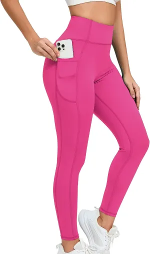 RUNNING GIRL High Waisted Leggings for Women,Tummy Control Workout Yoga Pants with Pockets Compression Pants Buttery Soft