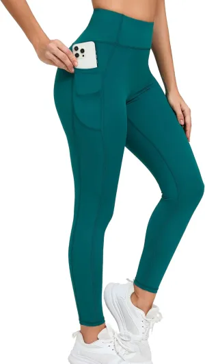RUNNING GIRL High Waisted Leggings for Women,Tummy Control Workout Yoga Pants with Pockets Compression Pants Buttery Soft