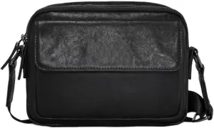 Shoulder Bag Leather Men's Bag Cross Section Cowhide Bag Soft Leather Bag Business Leisure Crossbody Bag