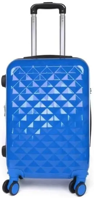 SIAM'S Hardside Expandable Spinner Wheel,Luggages, Teal, 20" Carry-On (BLUE)