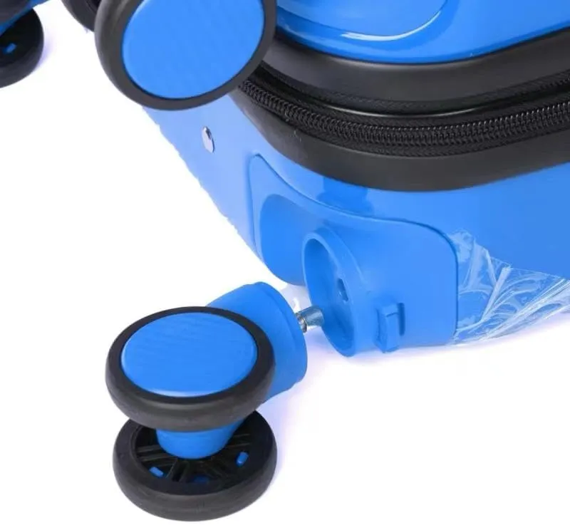SIAM'S Hardside Expandable Spinner Wheel,Luggages, Teal, 20" Carry-On (BLUE)