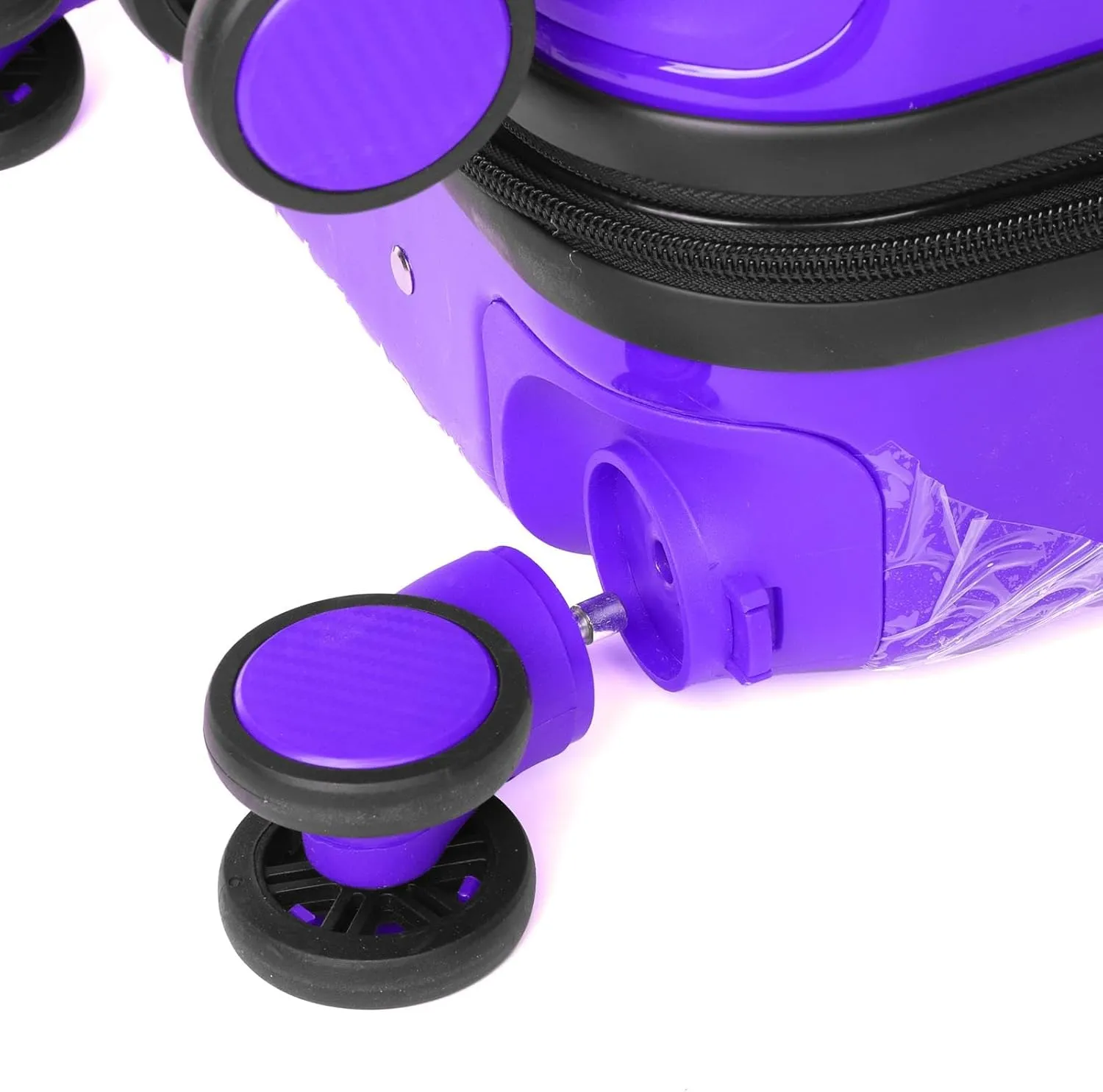 SIAM'S Hardside Expandable Spinner Wheel,Luggages, Teal, 20" Carry-On (PURPLE)