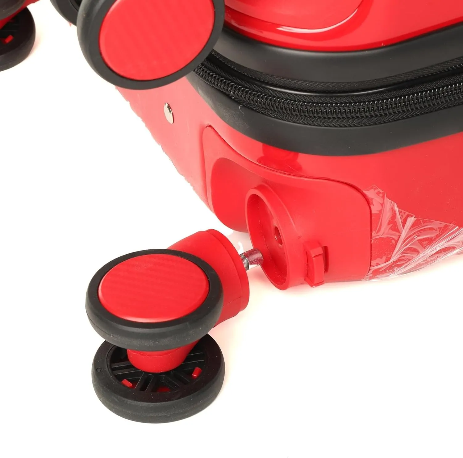 SIAM'S Hardside Expandable Spinner Wheel,Luggages, Teal, 20" Carry-On (RED)