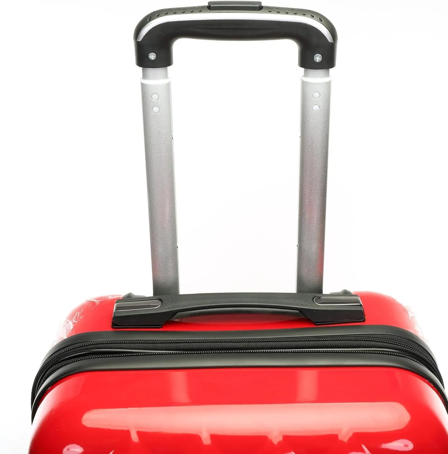 SIAM'S Hardside Expandable Spinner Wheel,Luggages, Teal, 20" Carry-On (RED)