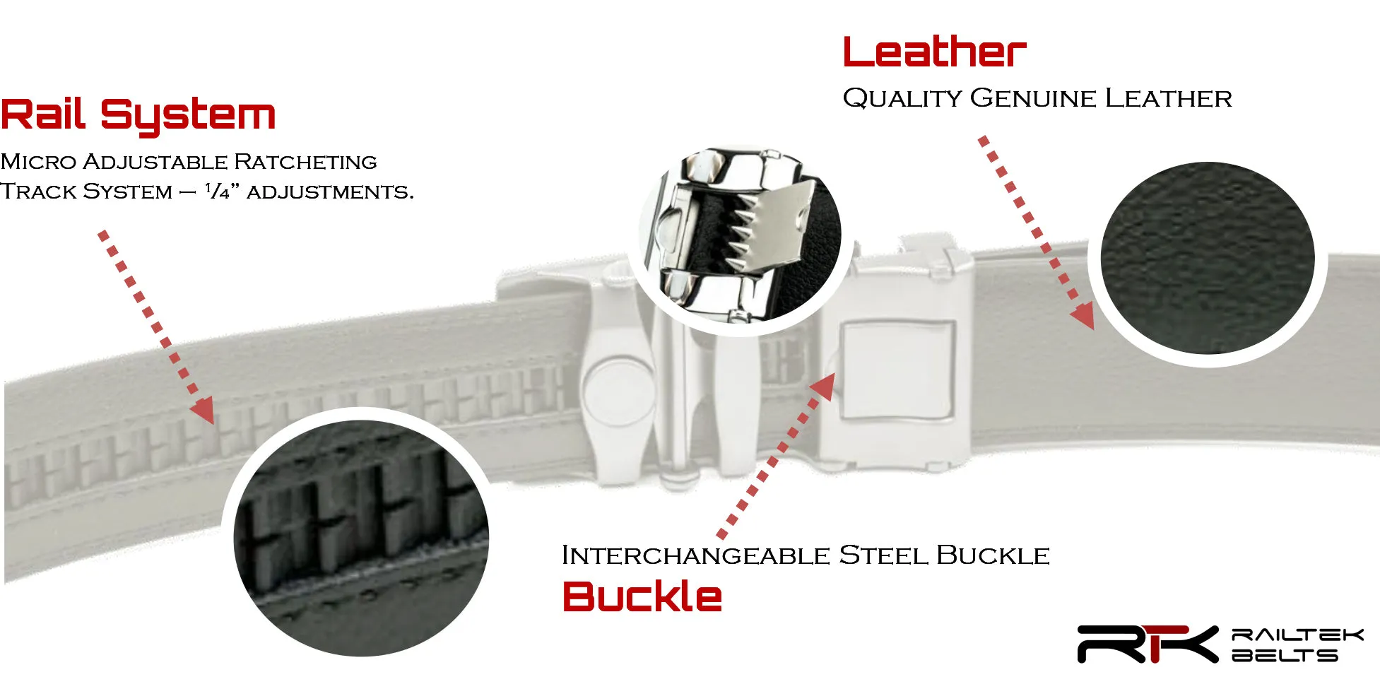 Silver Bull Railtek™ Belt