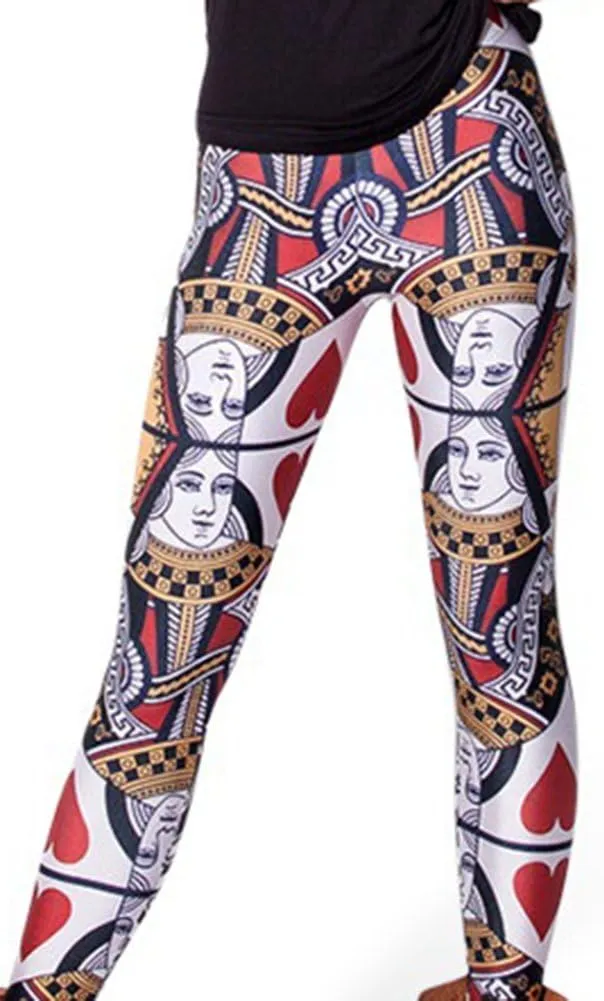 Sister Amy Women's Floral Printed Footless Elastic Tights Legging