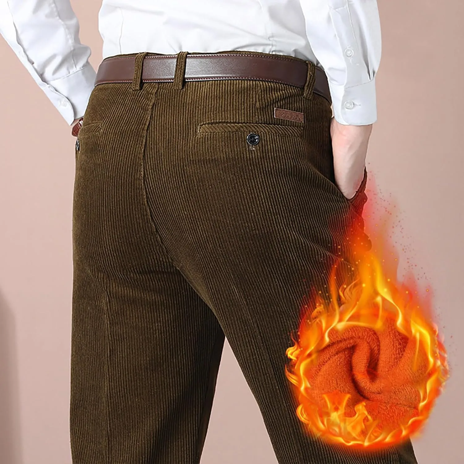 Slim Fit Business Casual Dress Pants for Men Fashion Soft Dress Pants Classic Straight Regular Fit Work Pants for Men
