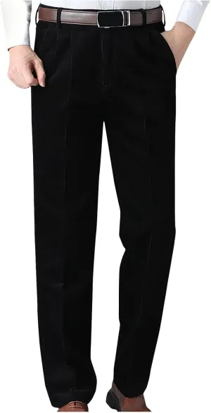 Slim Fit Business Casual Dress Pants for Men Fashion Soft Dress Pants Classic Straight Regular Fit Work Pants for Men