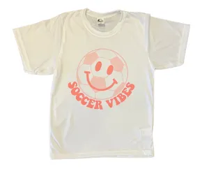 Soccer Vibes Smiley Dri Fit Tee