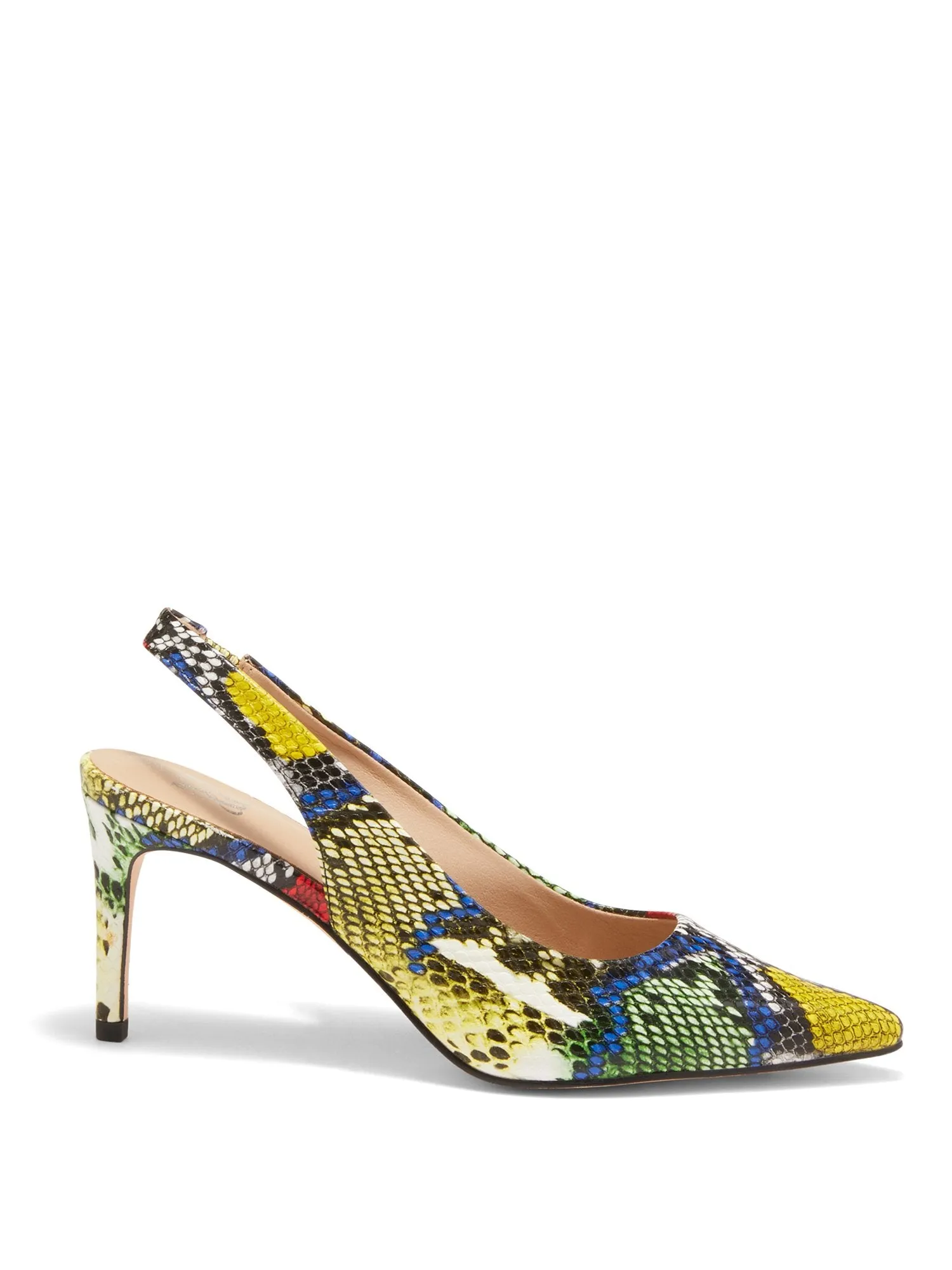 Steph Slingback Pump - Snake-Print