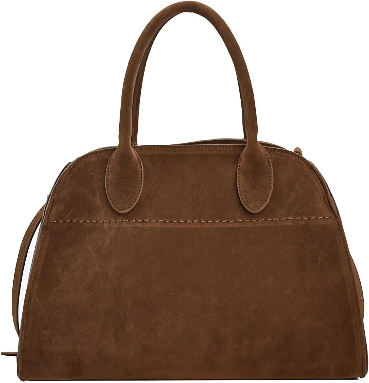 Suede Crossbody Bags For WomenSuede Leather Bag Retro Crossbody Shoulder Bag Casual Work Office Tote Top-Handle Satchel Bag
