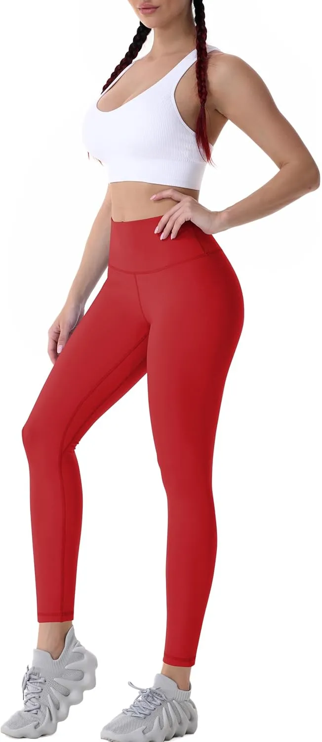 Sunzel Womens Workout Leggings with High Waist Tummy Control
