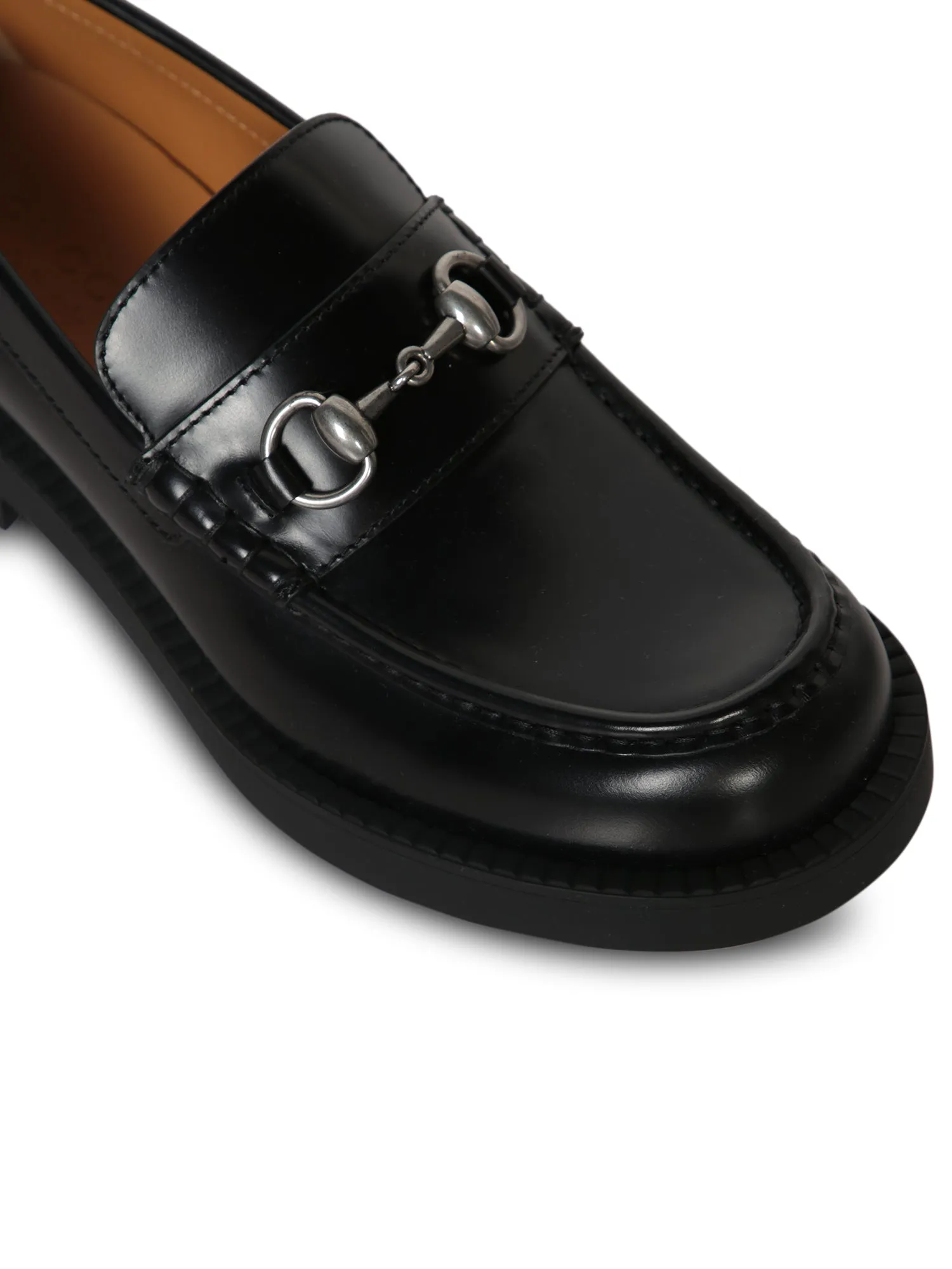 Taemin Horsebit Black Loafers