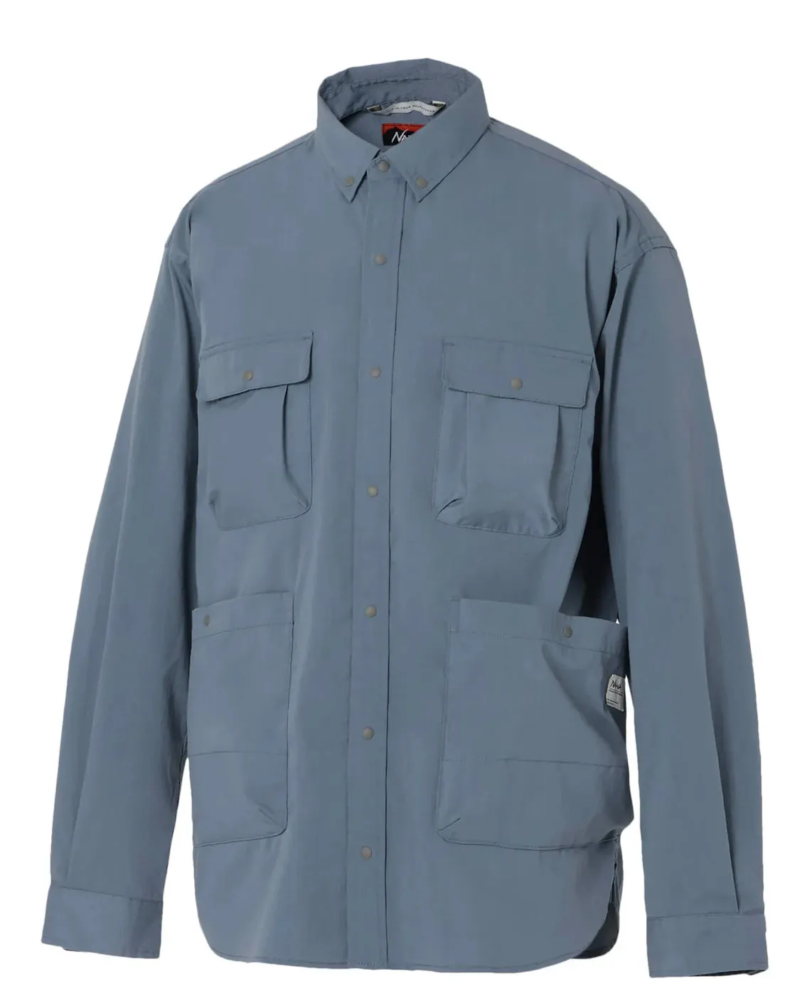 Takibi Ripstop Camp Shirt - Blue