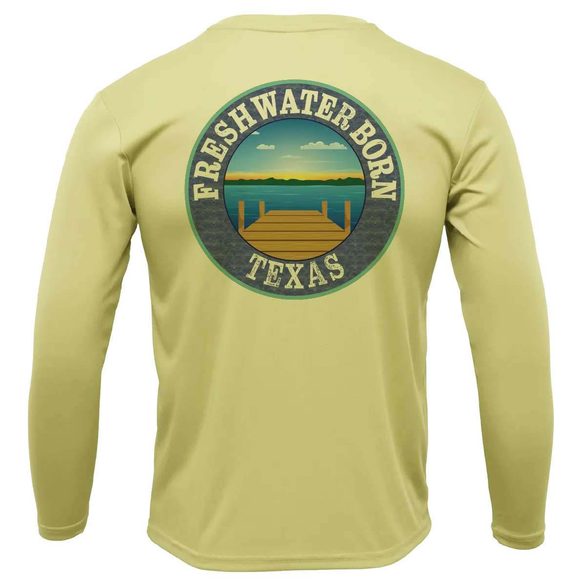 TCU Edition Freshwater Born Boy's Long Sleeve UPF 50  Dry-Fit Shirt