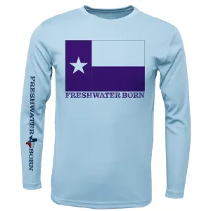 TCU Edition Freshwater Born Boy's Long Sleeve UPF 50  Dry-Fit Shirt
