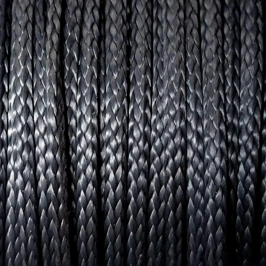 Technora Composite Survival Rope 600lb Breaking Strength (50ft) - Black
