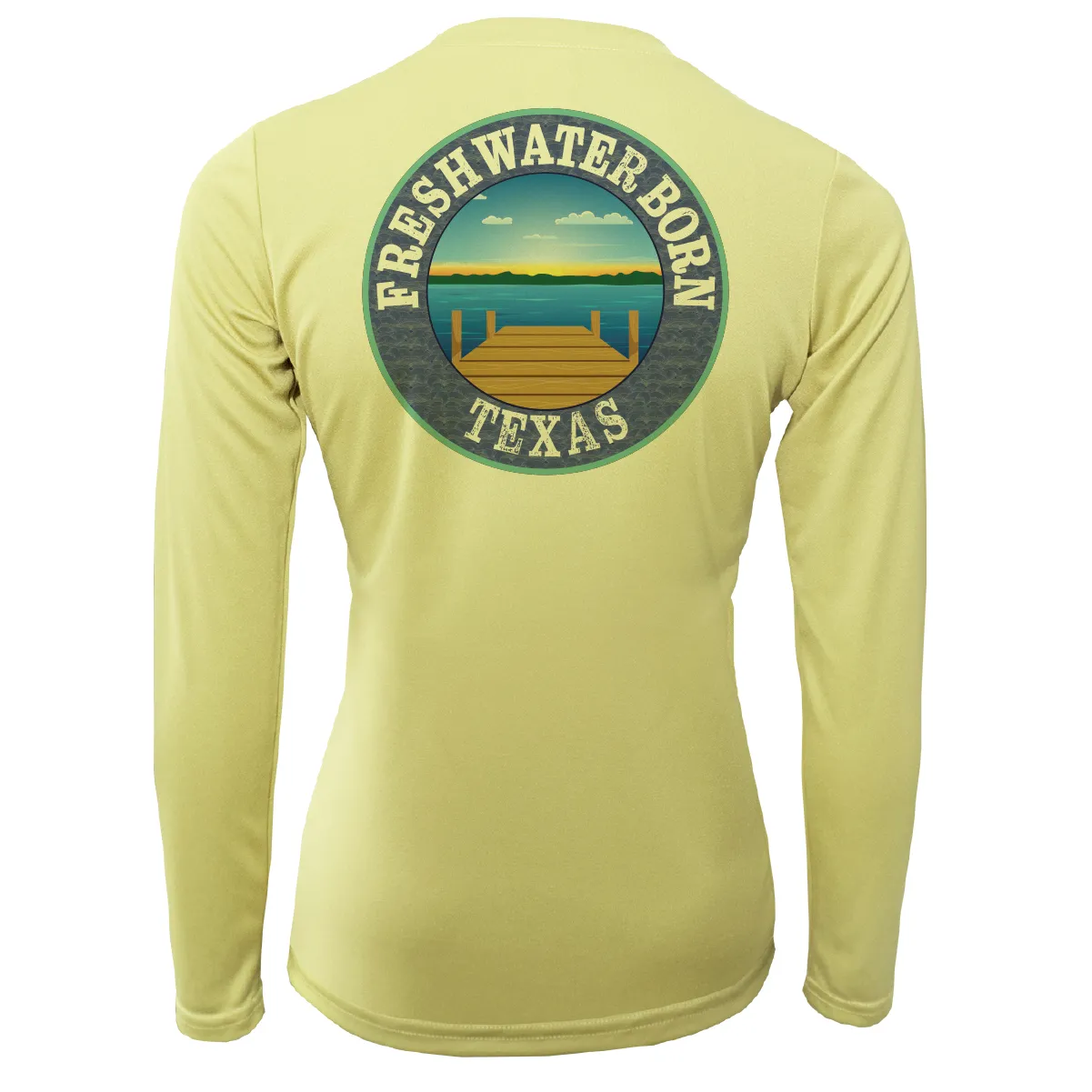Texas A&M Edition Freshwater Born Women's Long Sleeve UPF 50  Dry-Fit Shirt