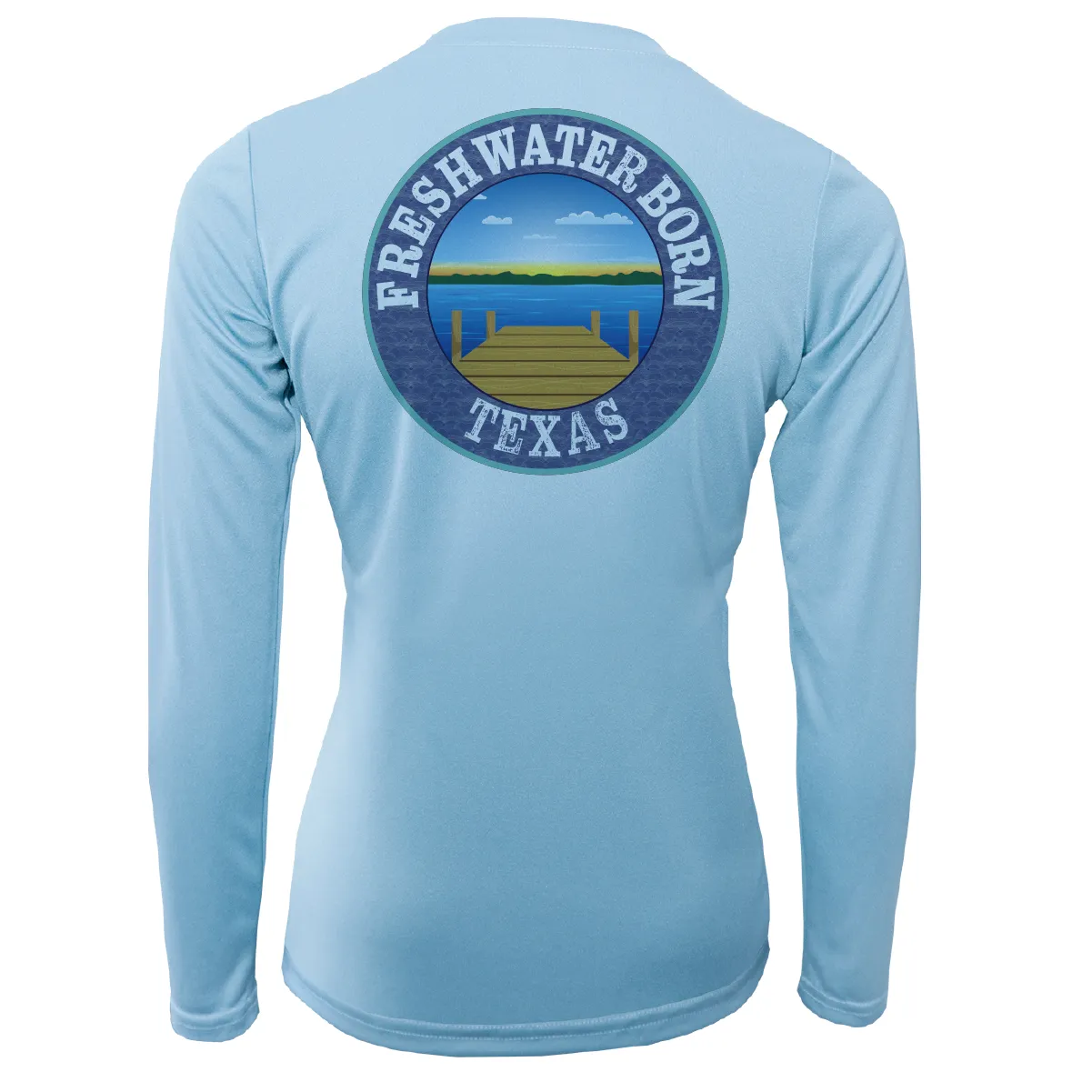 Texas A&M Edition Freshwater Born Women's Long Sleeve UPF 50  Dry-Fit Shirt