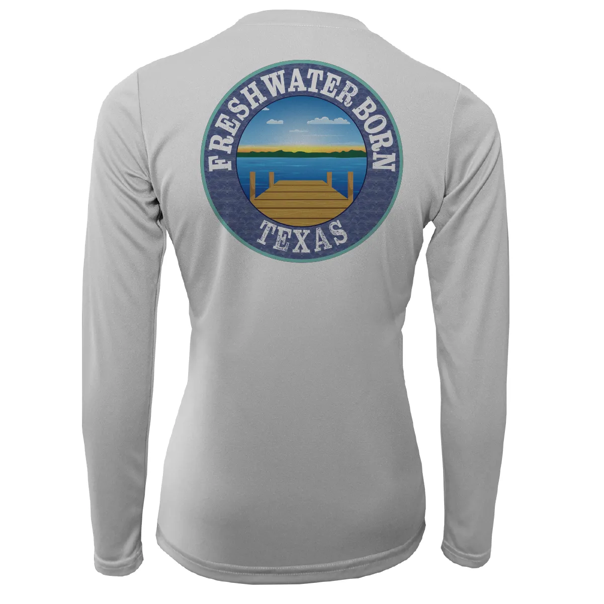 Texas A&M Edition Freshwater Born Women's Long Sleeve UPF 50  Dry-Fit Shirt