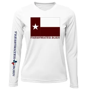 Texas A&M Edition Freshwater Born Women's Long Sleeve UPF 50  Dry-Fit Shirt