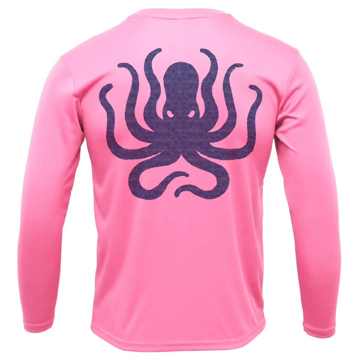 Texas Freshwater Born Kraken Girl's Long Sleeve UPF 50  Dry-Fit Shirt