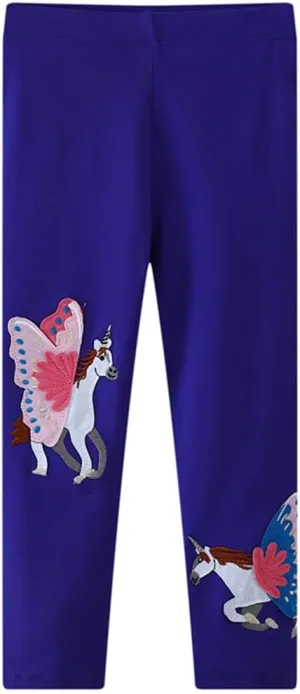 Toddler Girls Leggings Cotton Long Pants for Girl 2-7T