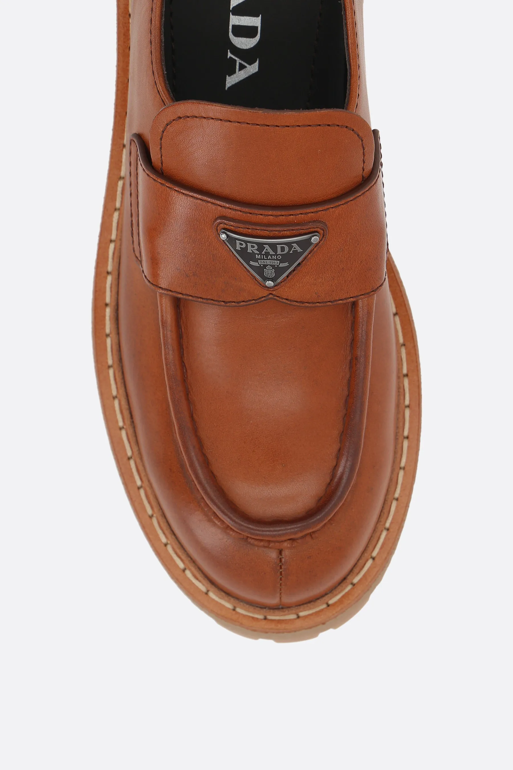 Triangle Logo Loafers