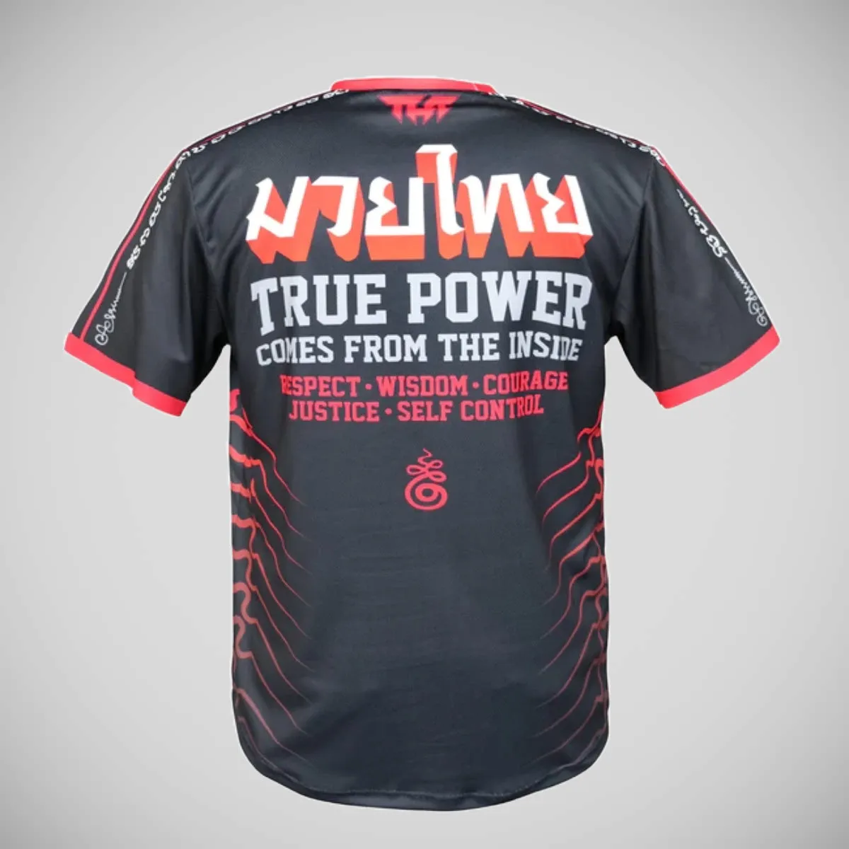 TUFF Sport True Power Double Tiger T-Shirt Black