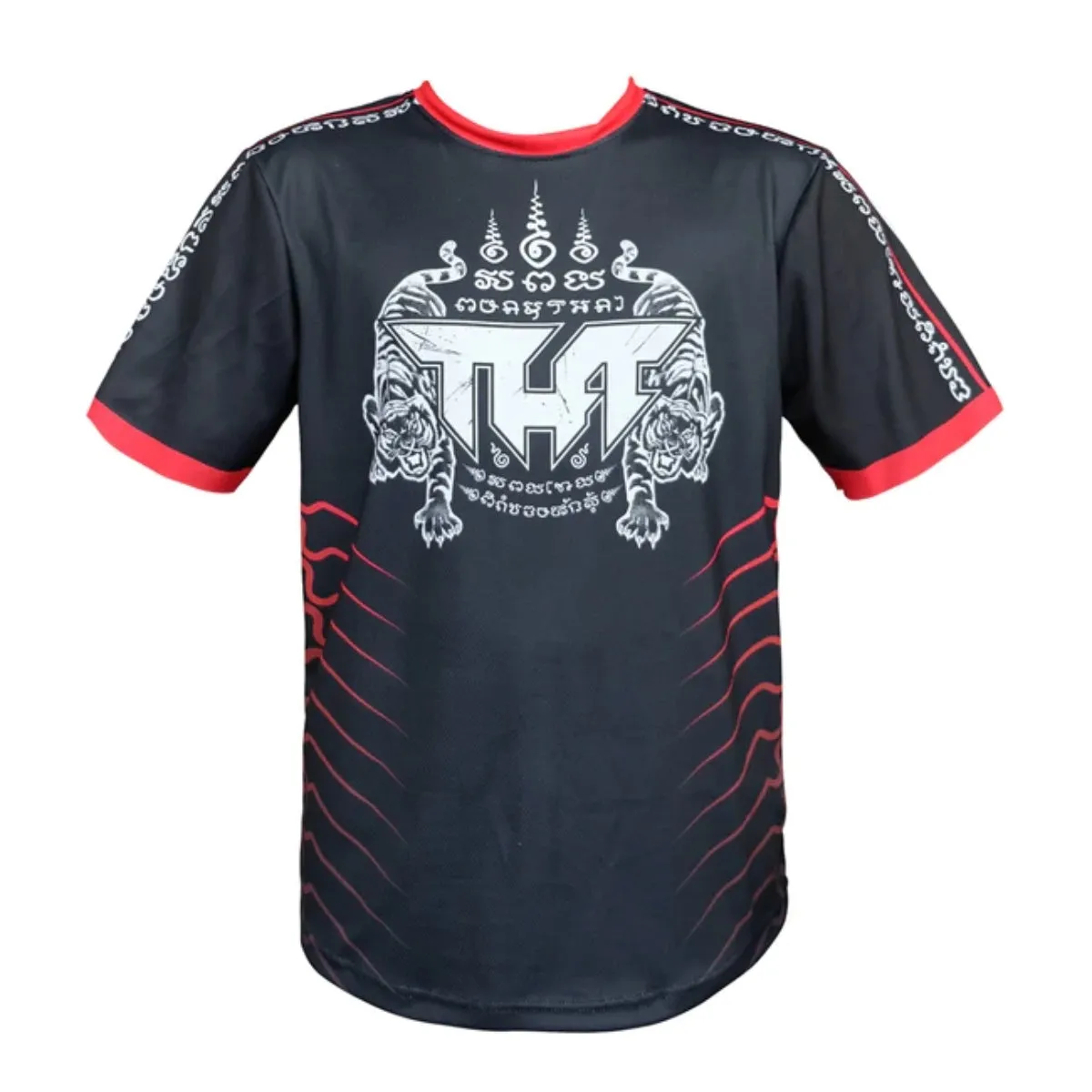 TUFF Sport True Power Double Tiger T-Shirt Black