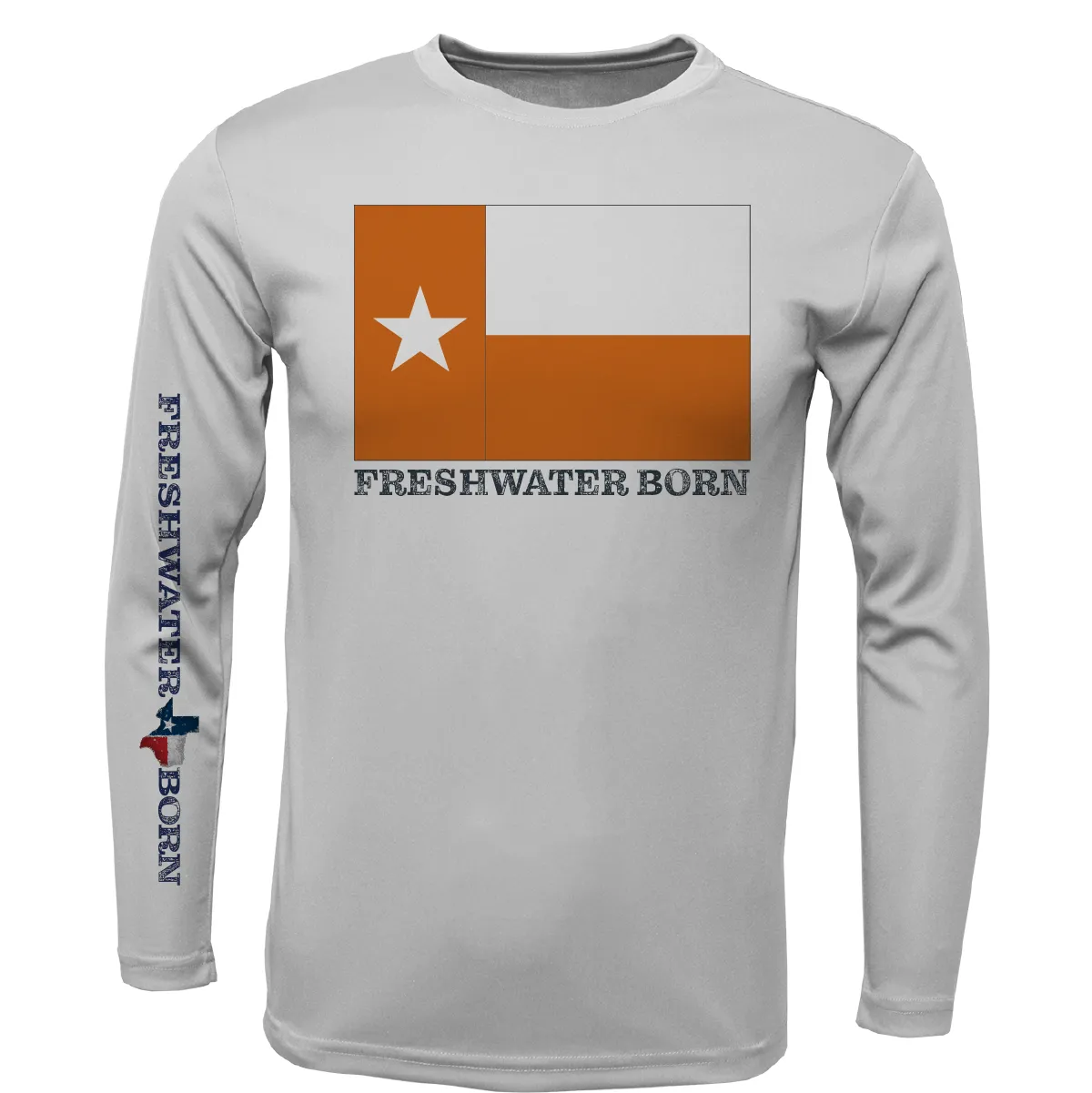 UT Edition Freshwater Born Boy's Long Sleeve UPF 50  Dry-Fit Shirt