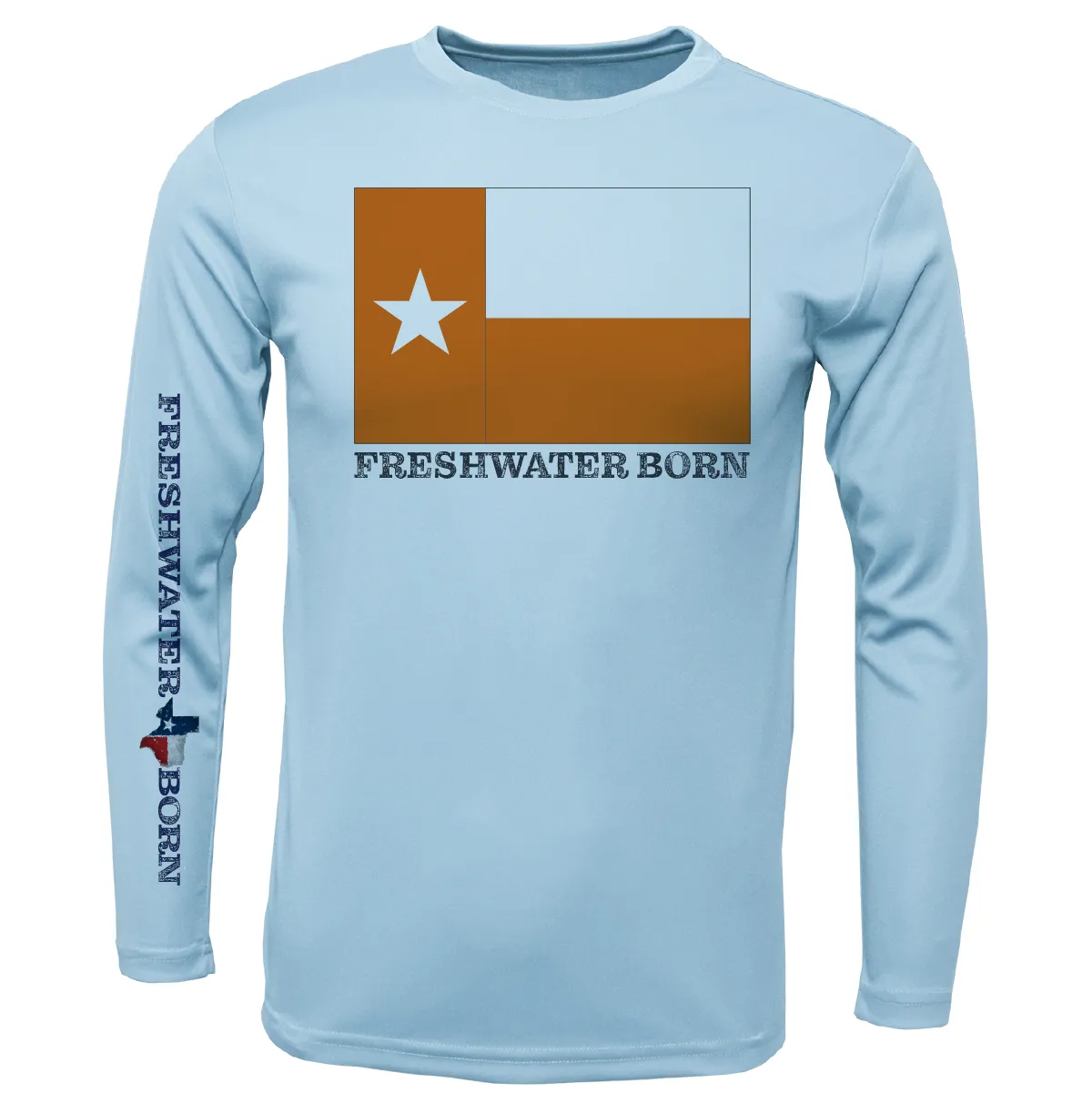 UT Edition Freshwater Born Boy's Long Sleeve UPF 50  Dry-Fit Shirt