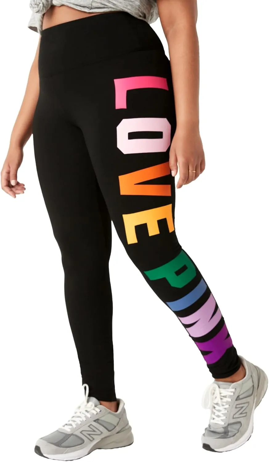 Victoria's Secret Women's Pink Logo Cotton Leggings (XS-XXL)