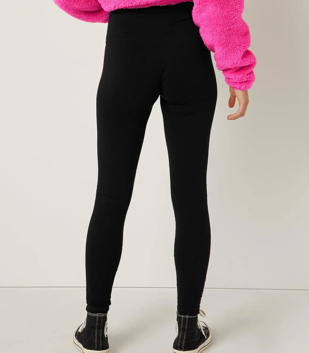 Victoria's Secret Women's Pink Logo Cotton Leggings (XS-XXL)