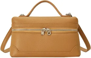 Vintage Box Bag, Retro Women's Handbag, Elegant Crossbody Shoulder Bag with Color Blocking, Perfect for Casual/Office/Travel