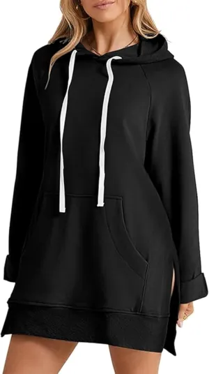 Warmy Hoodie, The Warmy Oversized Hoodie Dress Women, The Warmy Hoodie Casual Pullover Long Sleeve