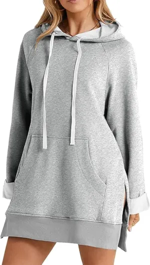 Warmy Hoodie, The Warmy Oversized Hoodie Dress Women, The Warmy Hoodie Casual Pullover Long Sleeve