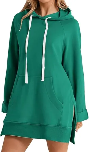 Warmy Hoodie, The Warmy Oversized Hoodie Dress Women, The Warmy Hoodie Casual Pullover Long Sleeve