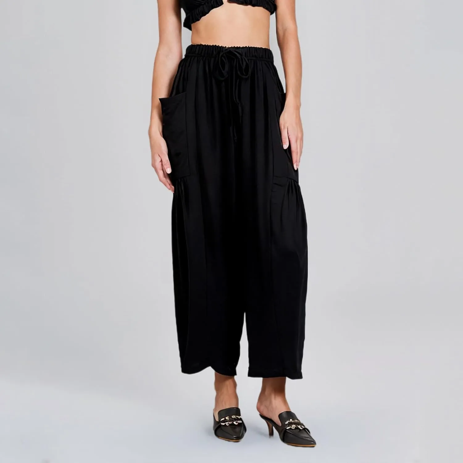 Women Pants Wide Leg Cotton Linen Pants Summer Trendy Beach Palazzo Lounge Trousers Casual Plus Size Vacation Clothes