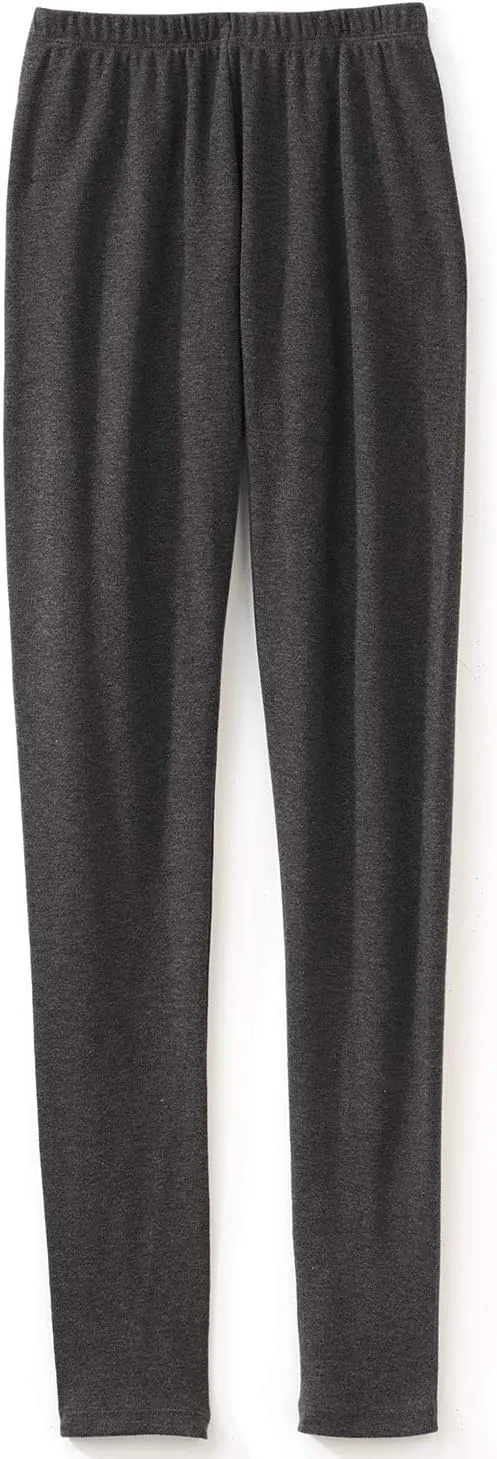 Women's 100% Organic Pima Cotton Leggings Pants - 30" Inseam